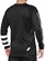 100% R-Core Jersey - Black/White, Long Sleeve, Men's, Small 