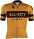 All-City Classic Logowear Men's Jersey - Mustard Brown, Black, Small