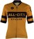 All-City Classic Logowear Women's Jersey - Mustard Brown, Black, Small 