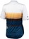 Salsa Latitude Women's Jersey - White, Navy Blue, Black , w/ Stripes, Medium 