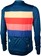 Salsa Team Polytone Men's Long Sleeve Jersey - Dark Blue, w/ Stripes, Small 