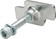 Greenfield Kickstand Top Plate, Bolt, and Washer Kit: For Better Clearance with Top Swing Derailleurs
