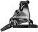SRAM Force AXS HRD eTap Shift/Brake Lever and Hydraulic Disc Brake Caliper - Right/Rear, Flat Mount, 20mm Offset, Iridescent Gray/Blk, D2