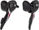 microSHIFT R10 Drop Bar Shift Lever Set - 3 x 10-Speed, Shimano Compatible, Black