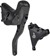 Campagnolo Super Record Ergopower EPS Hydraulic Brake/Shift Lever and Disc Caliper - Left/Front, 12-Speed, 160mm Flat Mount Caliper, Black