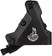 Campagnolo Super Record Ergopower Hydraulic Brake/Shift Lever and Disc Caliper - Left/Front, 12-Speed, 140mm Flat Mount Caliper, Black 