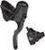 Campagnolo Super Record Ergopower Hydraulic Brake/Shift Lever and Disc Caliper - Left/Front, 12-Speed, 140mm Flat Mount Caliper, Black 