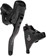Campagnolo Super Record Ergopower Hydraulic Brake/Shift Lever and Disc Caliper - Left/Front, 12-Speed, 160mm Flat Mount Caliper, Black 
