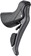 microSHIFT Sword Drop Bar Shifter/Brake Lever Set - 2x, 10-Speed, Sword Compatible, Gray, Version B