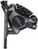 Shimano Ultegra ST-R8170A Di2 Shift/Brake Lever with BR-R8170 Hydraulic Disc Brake Caliper - Left/Front, 2x, Flat Mount, Black 