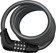 ABUS Numero 5510C Cable Lock -Combination, 180cmx10mm With SR (Selle Royal) Mount, Black