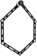 Kryptonite Kryptolok 610 S Folding Lock - 100cm, 5mm, Black