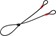 ABUS Cobra Loopcable Cable Lock: 140cm x 10mm, Black