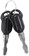 Kryptonite KryptoFlex 1018 Cable Lock - with Key, 6' x 10mm