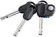 Kryptonite Evolution Series U-Lock - 3.25 x 7", Keyed, Black, Includes 4' cable