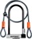 Kryptonite KryptoLok U-Lock - 4 x 9", Keyed, Black, Includes 4' cable and bracket