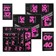FOX Heritage Decal Kit for Forks and Shocks, Pink
