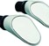 Sprintech Dropbar Mirror: Single~ White