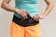 Nathan The Zipster Lite Low Profile Stretch Running Belt - Black, X-Small