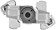 LOOK X-TRACK Single Power Pedals - Dual Sided Clipless, Chromoly, 9/16", Silver
