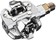 LOOK X-TRACK Single Power Pedals - Dual Sided Clipless, Chromoly, 9/16", Silver