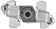 LOOK X-TRACK Dual Power Pedals - Dual Sided Clipless, Chromoly, 9/16", Silver