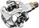 LOOK X-TRACK Dual Power Pedals - Dual Sided Clipless, Chromoly, 9/16", Silver