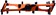 RaceFace Turbine Pedals - Platform, Aluminum, 9/16", FOX Orange