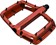 RaceFace Turbine Pedals - Platform, Aluminum, 9/16", FOX Orange