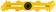 RaceFace Ride Pedals - Platform, Composite, 9/16", Yellow