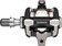 Garmin Rally XC100 Power Meter Pedals - Dual Sided Clipless, Alloy, 9/16", Black, Pair, Single-Sensing, Shimano SPD