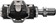 Garmin Rally XC100 Power Meter Pedals - Dual Sided Clipless, Alloy, 9/16", Black, Pair, Single-Sensing, Shimano SPD