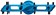 RaceFace Atlas Pedals - Platform, Aluminum, 9/16", Blue