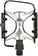 Dimension Mountain Compe Pedals - Platform, Aluminum, 9/16", Black/Silver 