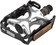 Dimension Mountain Compe Pedals - Platform, Aluminum, 9/16", Black/Silver 