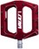 DMR Vault MIDI Pedals - Platform, Aluminum, 9/16", Deep Red 