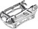 MKS Sylvan Road Next Pedals -Platform, Aluminum, 9/16", Silver 