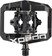 Xpedo GFX Pedals - Dual Sided Clipless with Platform, Aluminum, 9/16", Black 