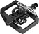 Xpedo GFX Pedals - Dual Sided Clipless with Platform, Aluminum, 9/16", Black 
