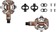 LOOK X-Track Pedals - Dual Sided Clipless, Aluminum, 9/16", Gravel Edition 