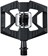Crankbrothers Double Shot 1 Pedals - Single Side Clipless with Platform, Composite, 9/16", Black
