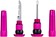 Muc-Off Stealth Tubeless Puncture Plugs Tire Repair Kit - Bar-End Mount, Pink, Pair 