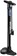 Topeak Joeblow Roadie Ex Floor Pump - Steel Barrel / Plastic Base, 3.5" Base Mount Gauge, 160 Psi /11 Bar, Smarthead, Black/Blue