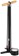 Lezyne Steel Floor Drive Floor Pump with 3.5" Gauge, ABS Pro Head, Flat Black