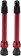 Stan's Alloy Valve Stems - 55mm, Pair, Red