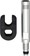 Problem Solvers Presta Valve Extender: Removable Core 30mm Silver