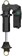 FOX DHX Live Valve Neo Factory Rear Shock - Metric, 230 x 60 mm, Live Valve, Hard Chrome Damper Shaft, Black 
