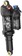 FOX FLOAT X Performance Elite Rear Shock - Metric, 210 x 50 mm, 0.6 Spacer, 2-Position Lever, EVOL LV, Black Anodized