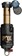 FOX FLOAT X2 Factory Rear Shock - Trunnion Metric, 185 x 55 mm, 2-Position Lever, Kashima Coat