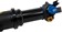 Ohlins TXC2 Rear Shock - Metric, 190mm x 45mm, Remote Actuated Twin-Tube Damper, Adjustable Volume Air Spring, Standard, Black